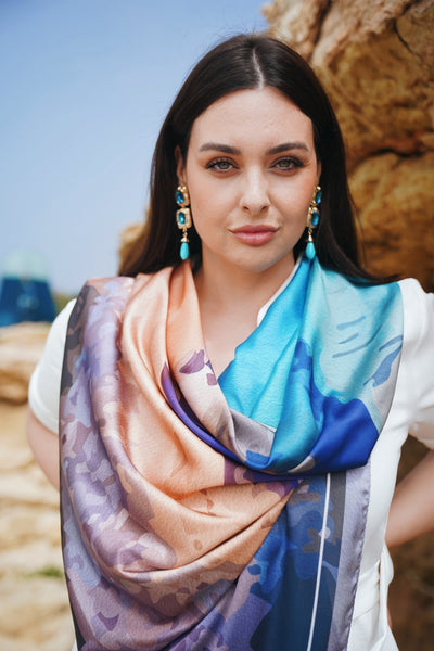 BAJJA | 'Limited Edition' Sustainable Silk Satin Scarf